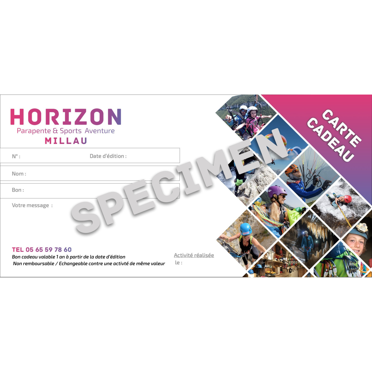 Horizon Millau - Bon Cadeau Achat